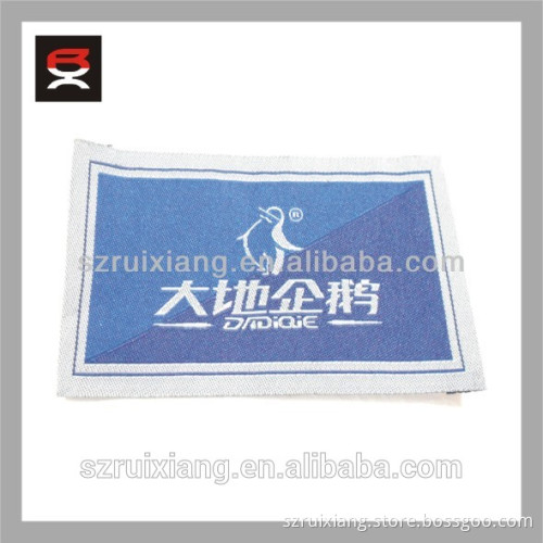 Eco-friendly woven garment label
